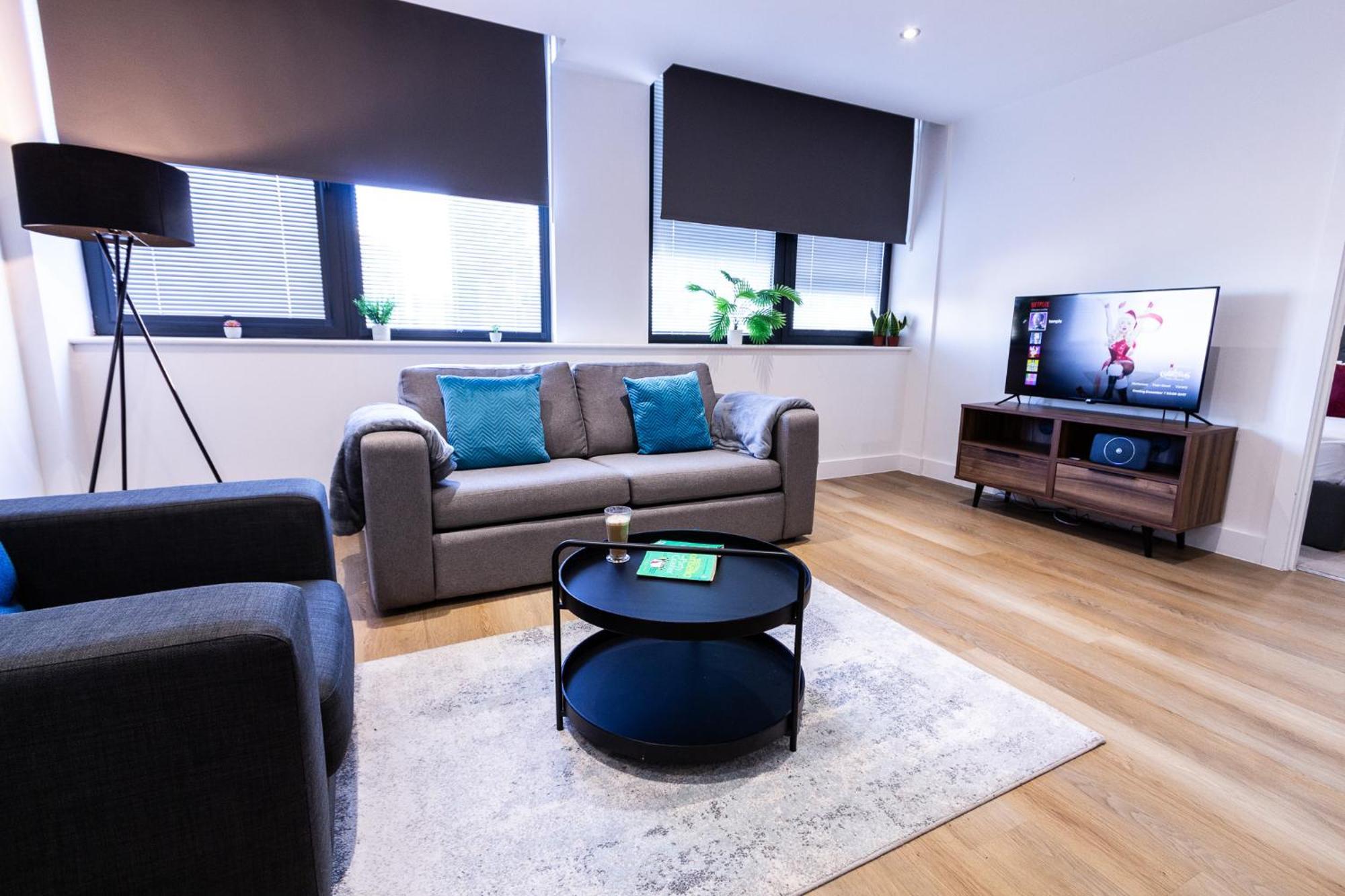 Trendy In The Heart Of Mcr With Parking Apartment Manchester